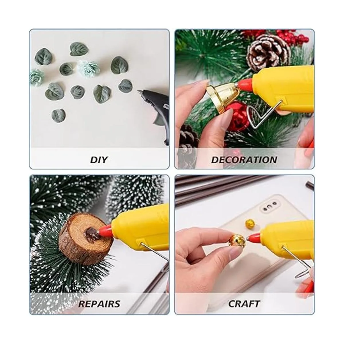 WWYICHEN 10 barras de pegamento caliente de 0.276 in por_5