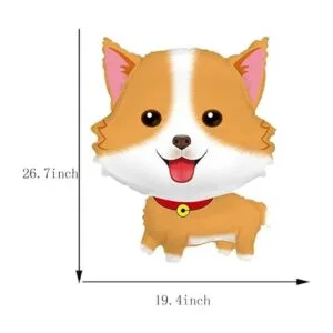 5 globos de fiesta para perros lindos globos de aluminio_3