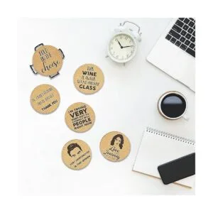 Homythe Schitts Posavasos de mercancía para programas de_3