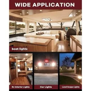 Bombillas LED 1156 de color blanco cálido 1030 V CACC_7