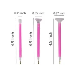 Juego de 12 bolígrafos de pintura de diamantes con 3_2