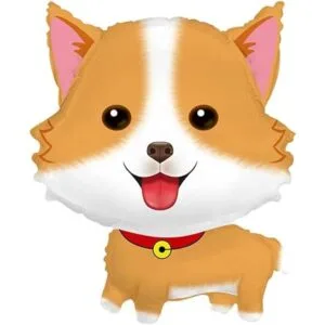 5 globos de fiesta para perros lindos globos de aluminio_2