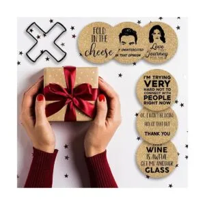 Homythe Schitts Posavasos de mercancía para programas de_7