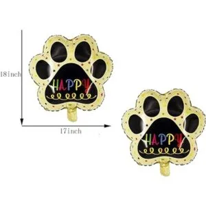 5 globos de fiesta para perros lindos globos de aluminio_4