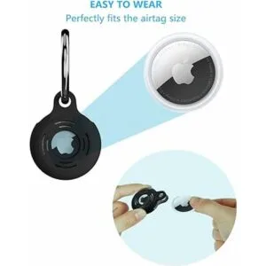 PXHDCN Llavero AirTag funda de silicona agradable a la_7