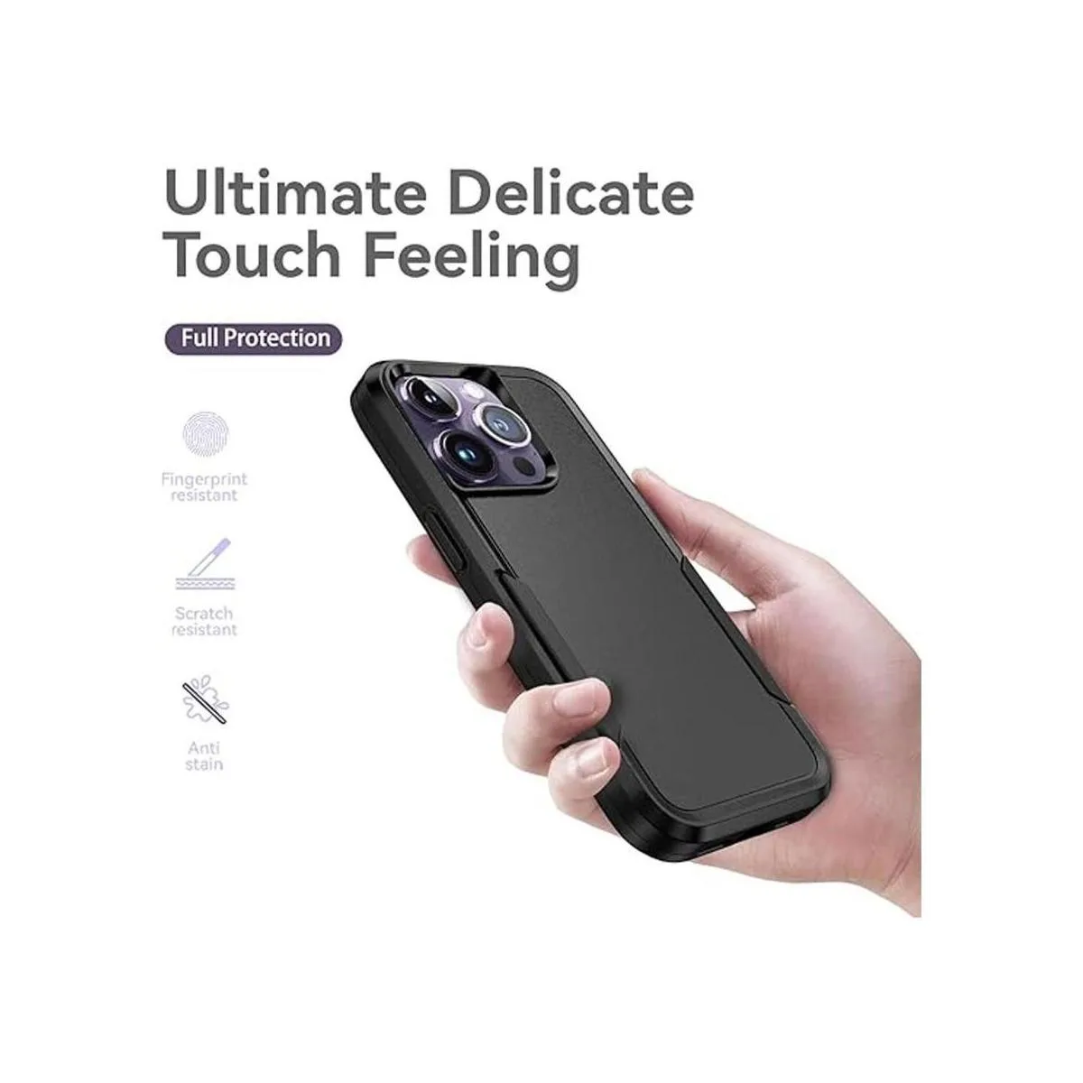 Hsefo Funda diseñada para iPhone 14 Pro Max protección_5