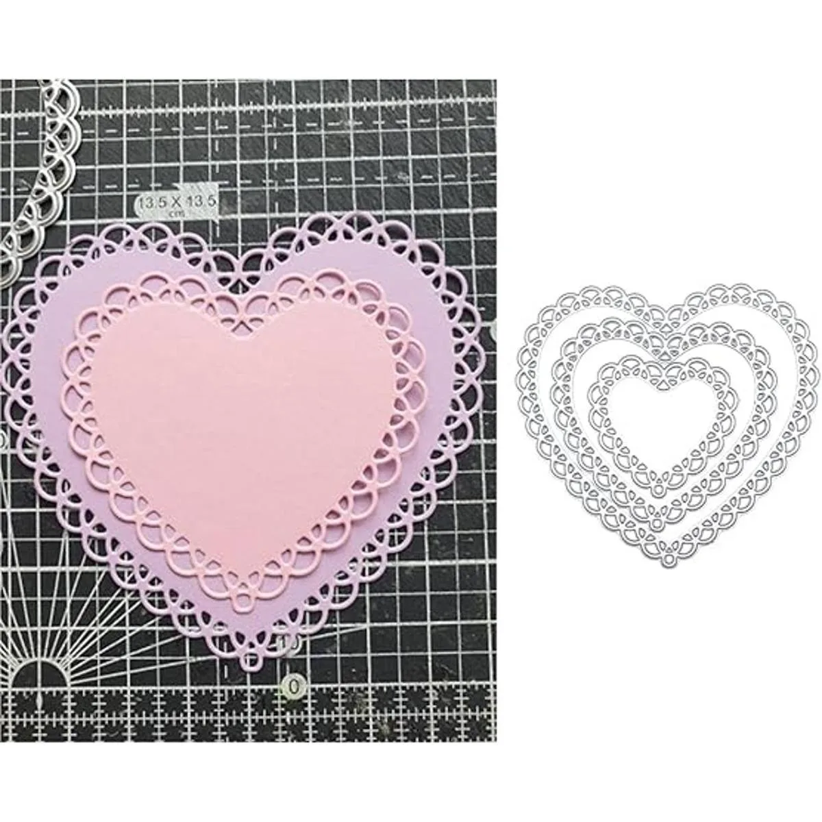 hinana 3 troqueles de metal con corazones de encaje marco_1