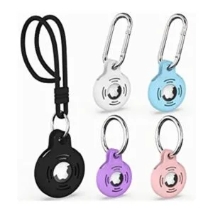 PXHDCN Llavero AirTag funda de silicona agradable a la_1