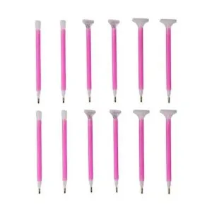 Juego de 12 bolígrafos de pintura de diamantes con 3_1