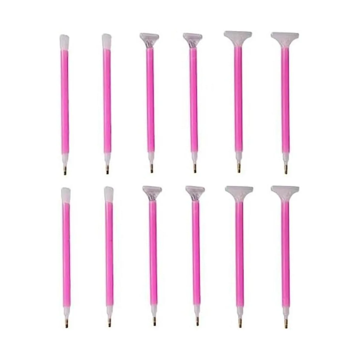 Juego de 12 bolígrafos de pintura de diamantes con 3_1