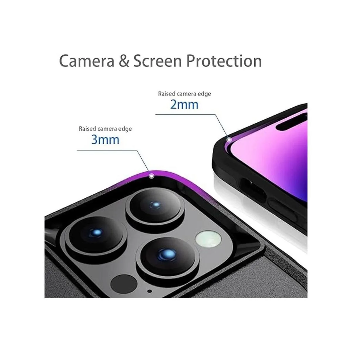 Hsefo Funda diseñada para iPhone 14 Pro Max protección_3