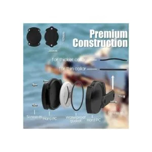 SZJCLTD IPX8 Soporte impermeable para collar de perro_6