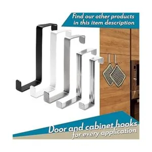 4smile Ganchos para colgar sobre la puerta paquete de 3_7