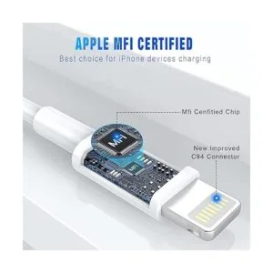 Cargador para iPhone 3 cables Lightning con certificación_2