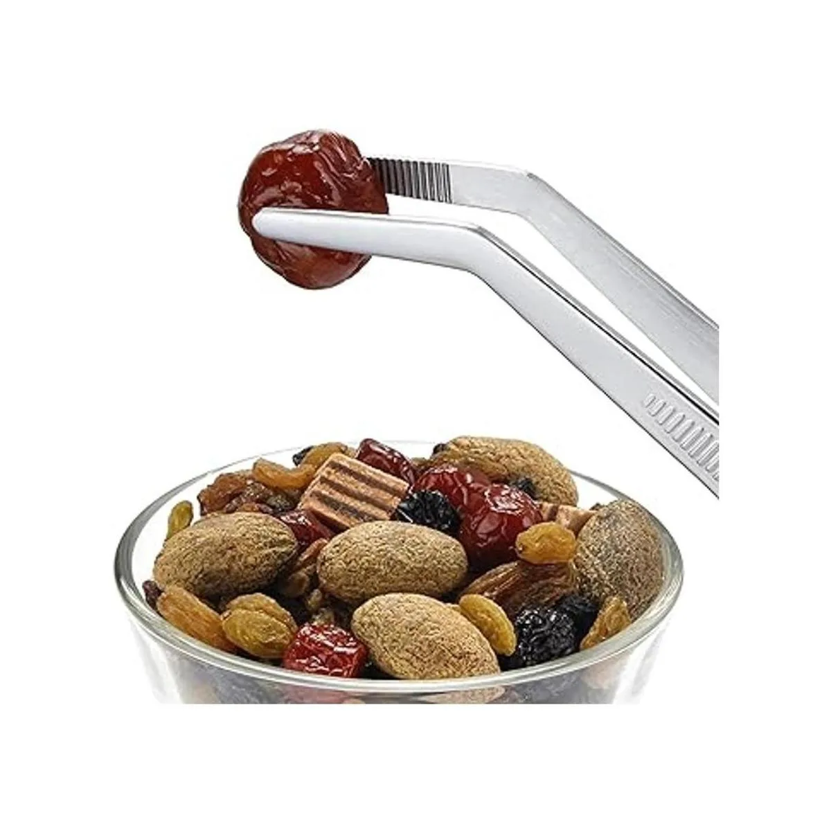 Auniwaig Pinzas de acero inoxidable de 4.92 pulgadas de_5