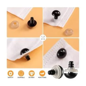 270 piezas de ojos y narices de seguridad ojos de_4