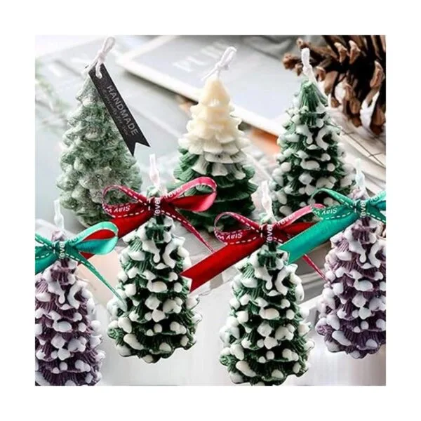 ZQYSING Molde para velas de árbol de Navidad molde de_5