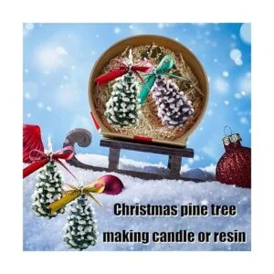 ZQYSING Molde para velas de árbol de Navidad molde de_3