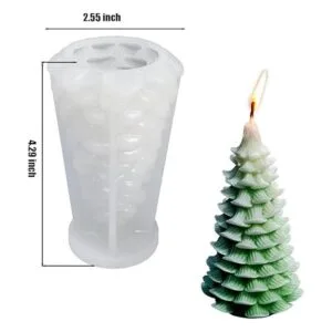ZQYSING Molde para velas de árbol de Navidad molde de_6