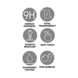 A1C WEAR Protector de pantalla de cristal flexible 9H_5