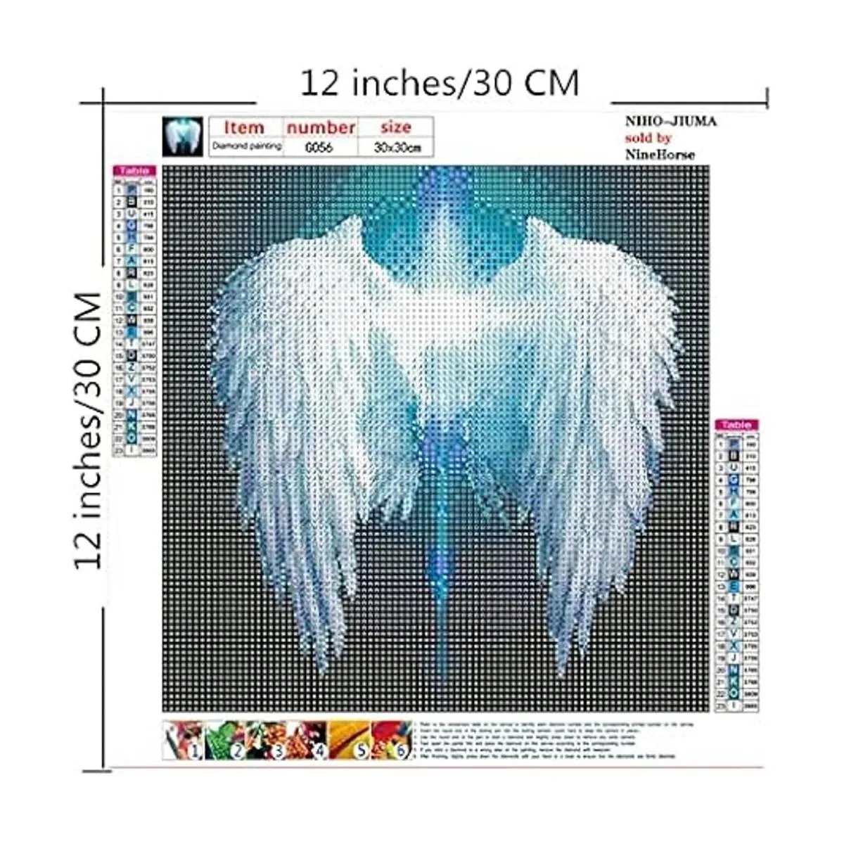 Kits de pintura de diamantes de alas 5D kit de arte de_2