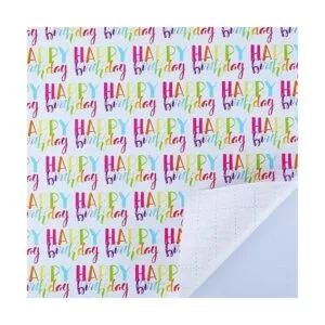 Papel de regalo de feliz cumpleaños para niños niñas_1