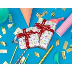 Papel de regalo de feliz cumpleaños para niños niñas_4