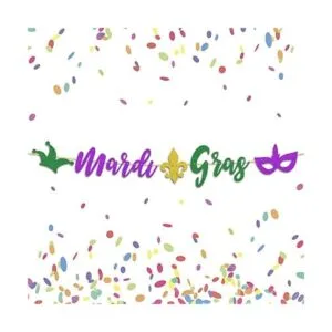 Mardi Gras Decoraciones Mardi Gras Banner Guirnalda de_1