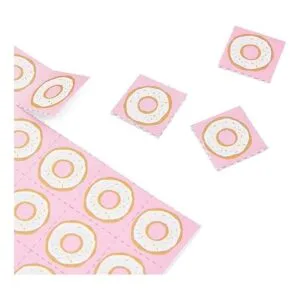 Donut Bingo Party Game para cumpleaños Donut Grow Up 5 x_2