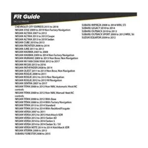 Scosche NN04B compatible con Nissan Power 2007Up_3