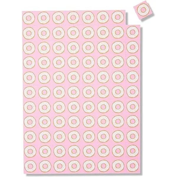 Donut Bingo Party Game para cumpleaños Donut Grow Up 5 x_5