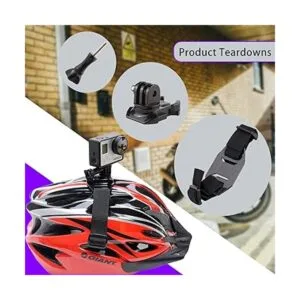 Vented Helmet Strap Mount for Insta360 One X3 X2 X R RS GO_6
