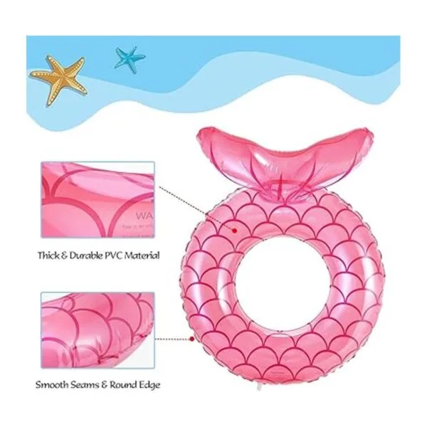 MoKo Inflatable Swimming Ring Children Cute Pool Float_3