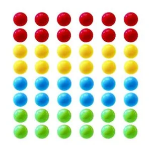 Hotusi Juego de 48 bolas de repuesto para canicas_1
