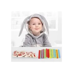 umbresen Bastones de conteo de Montessori juguetes_6