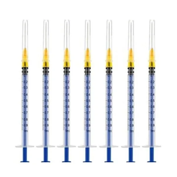 Paquete de 15 jeringas de plástico de 0.0 fl oz de 25 Ga_1