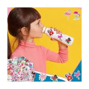 100 calcomanías de vinilo impermeables para botellas de_5