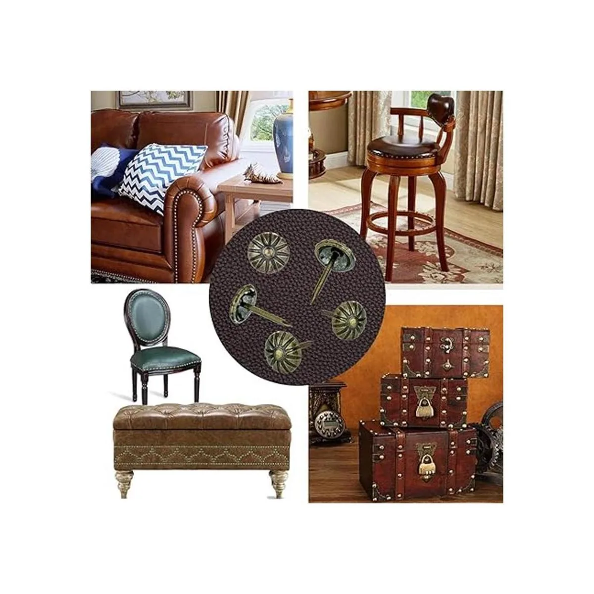 Tacks de tapicería para decoración de muebles clavos para_5