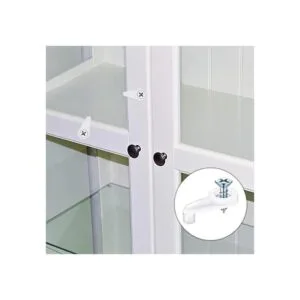 Paquete de 50 clips de retención de vidrio clips de_6