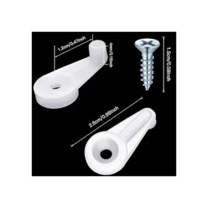 Paquete de 50 clips de retención de vidrio clips de_2