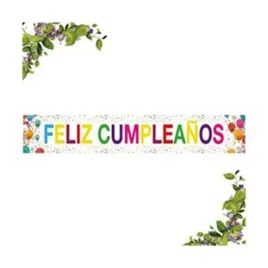 INNORU Feliz Cumpleaños Cartel grande con temática de_1