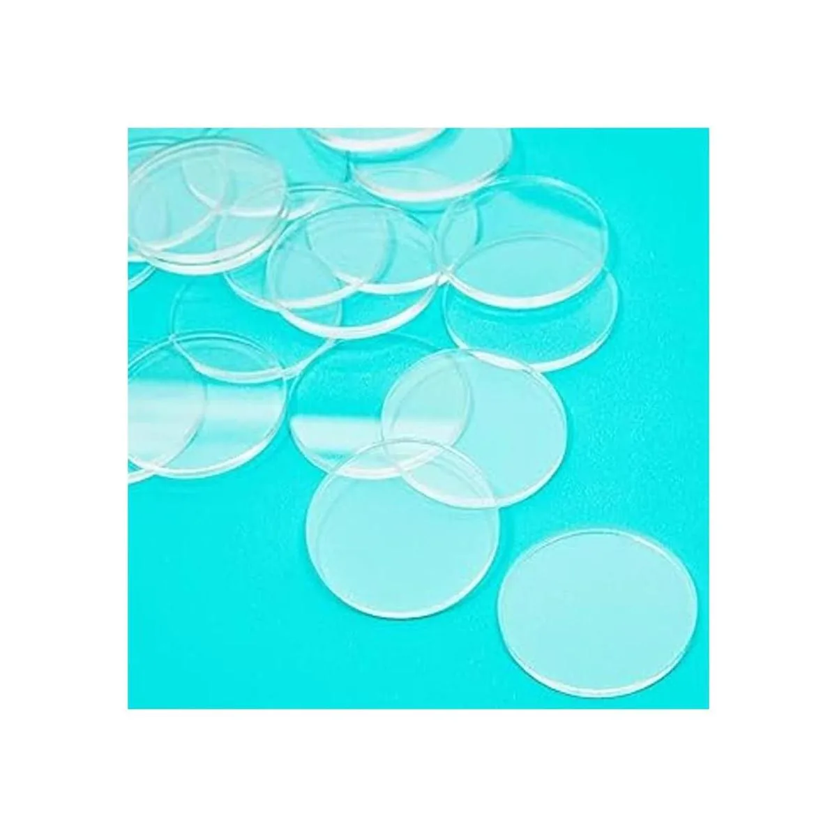 Discos de acrílico transparente de 0.118 pulgadas_4