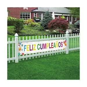 INNORU Feliz Cumpleaños Cartel grande con temática de_6