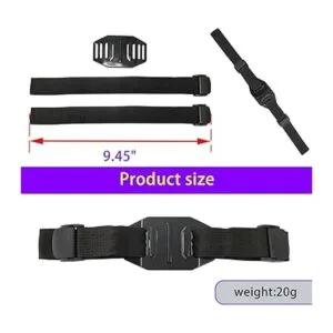 Vented Helmet Strap Mount for Insta360 One X3 X2 X R RS GO_2