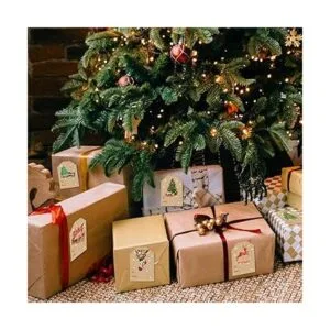 120 etiquetas de regalo de Navidad etiquetas de regalo_6