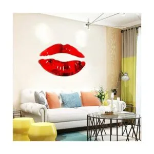 LZYMSZ Pegatinas de pared para espejo de labios 2_4