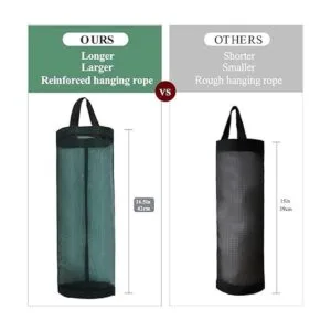 Soporte para bolsas de plástico soporte de malla para_4