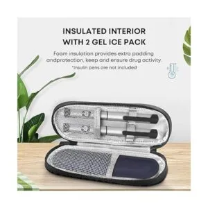 Mosla Estuche de viaje para enfriador de insulina con 2_2