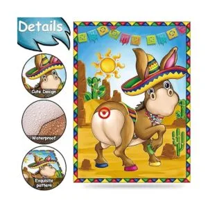 Juego de fiesta mexicana pin la boca y la cola en el_4
