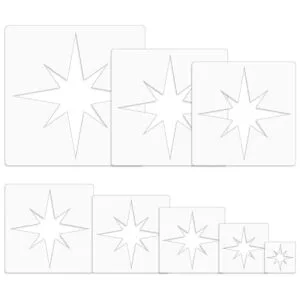 Daomong Plantilla de estrella de pentagrama plantillas de_1
